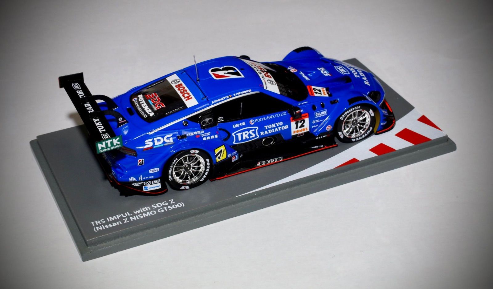 スパーク 1/43 TRS インパル with SDG Z #12 チーム インパル GT500