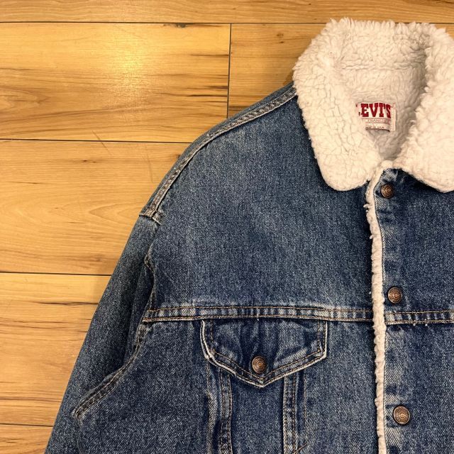 LEVI'S/リーバイス】80s デニムボアジャケット - メルカリ