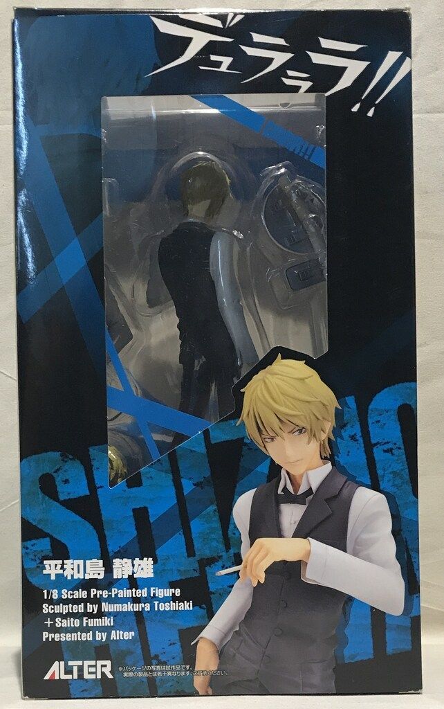 平和島静雄 デュラ屋 アクリルスタンド 缶バッジ ドミテリア 特典