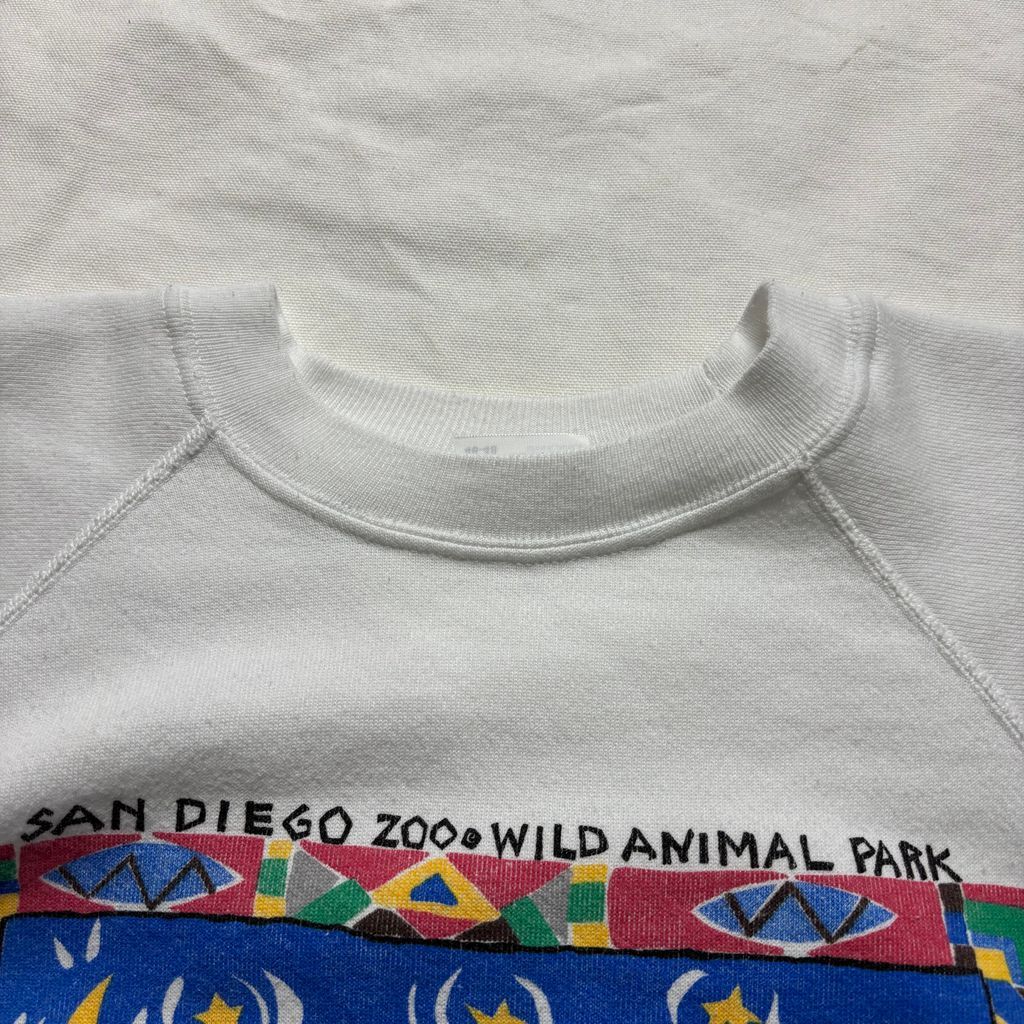 90's USA製 コアラ スウェット SAN DIEGO ZOO アニマル グラフィック
