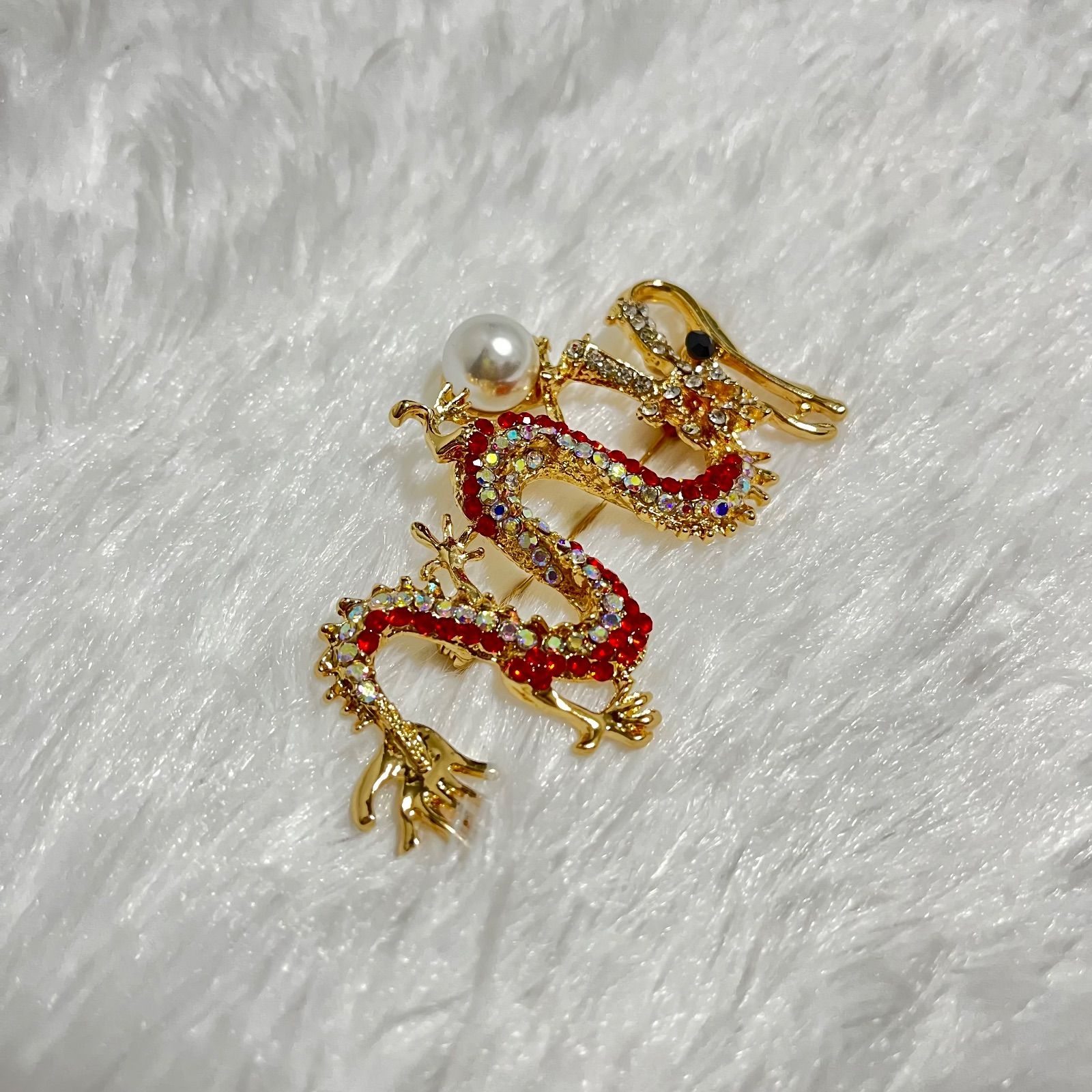 NO.997❤龍神 赤富士❤レジンへアゴム ブローチ NO.863❤黒猫 フェアリー❤レジンへアゴム ブローチ