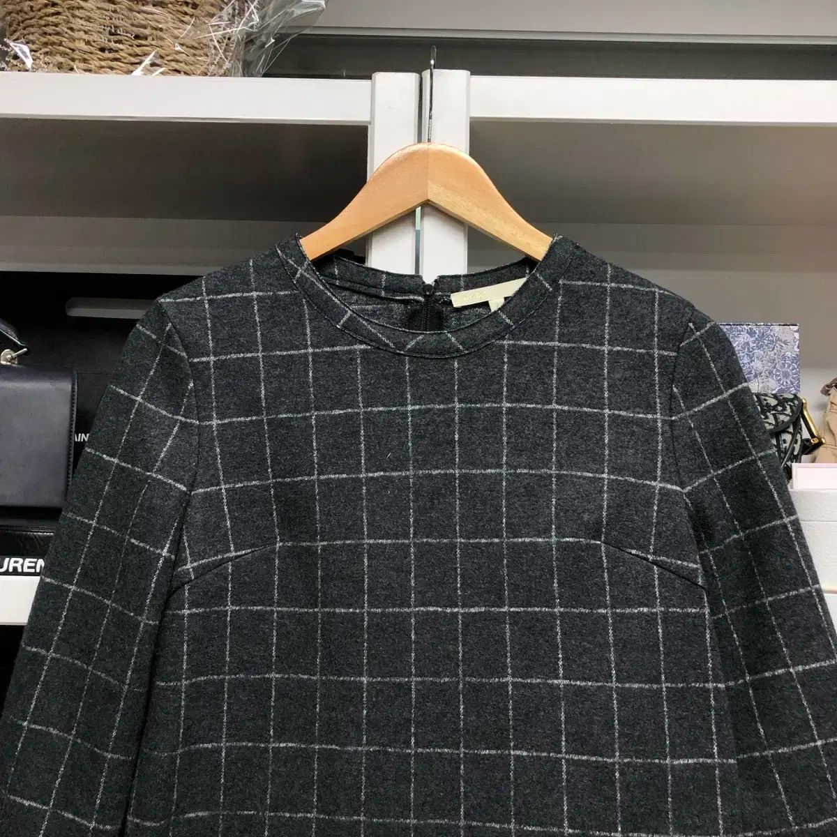 maje マージュ ウール ブレンド スリーブ トップス