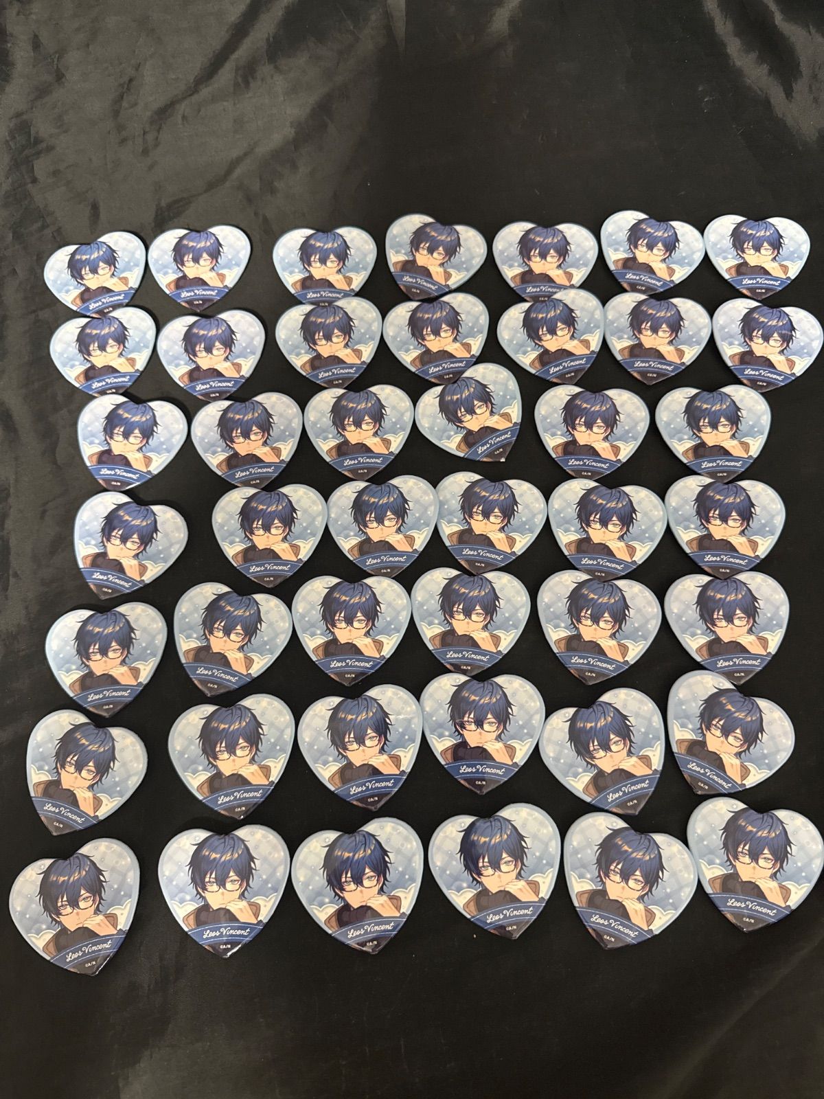 レオス・ヴィンセント ホワイトデー ハート缶バッジ にじさんじ 約40点