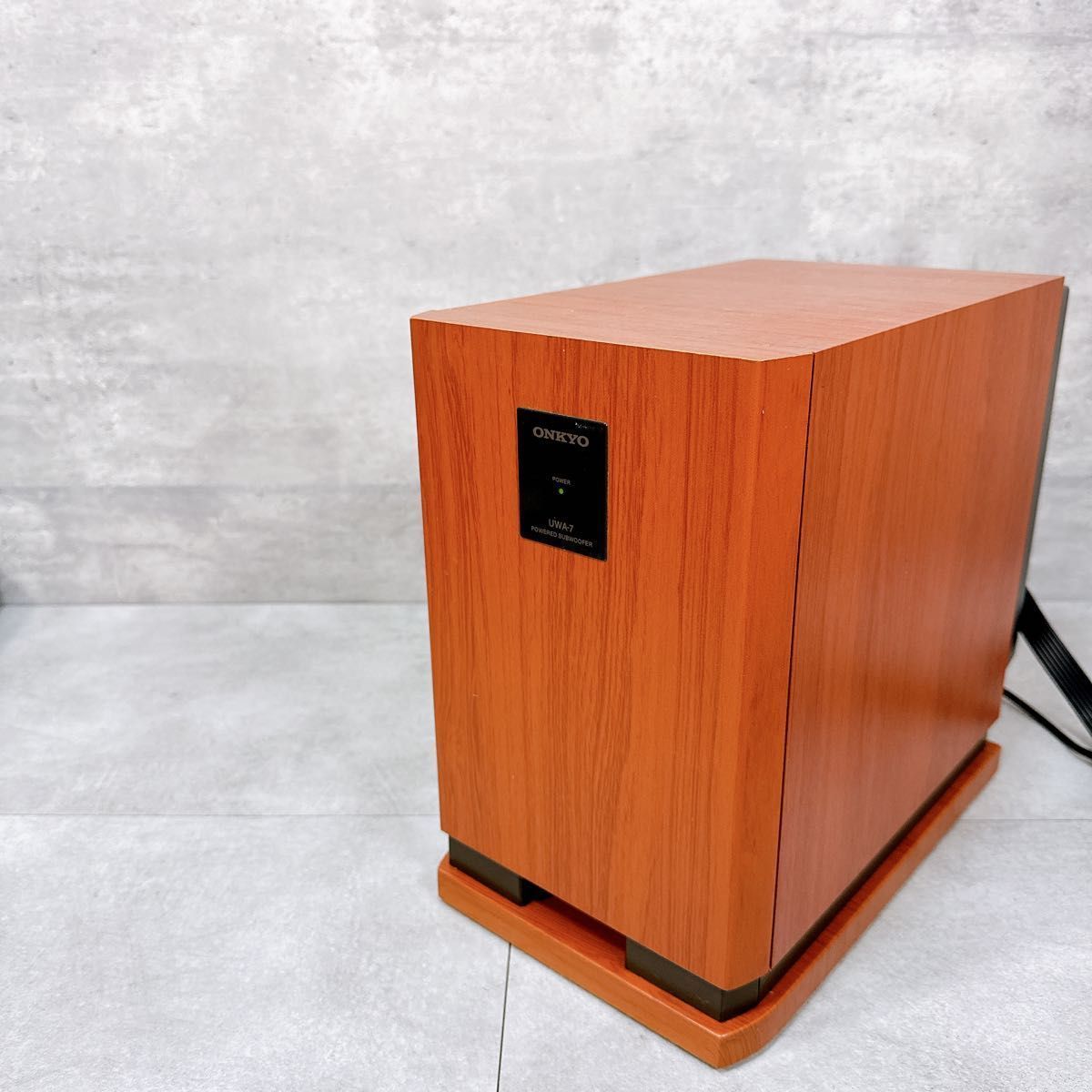 ONKYO オンキヨー UWA-7PAW アンプ内蔵サブウーファー サブウーハー