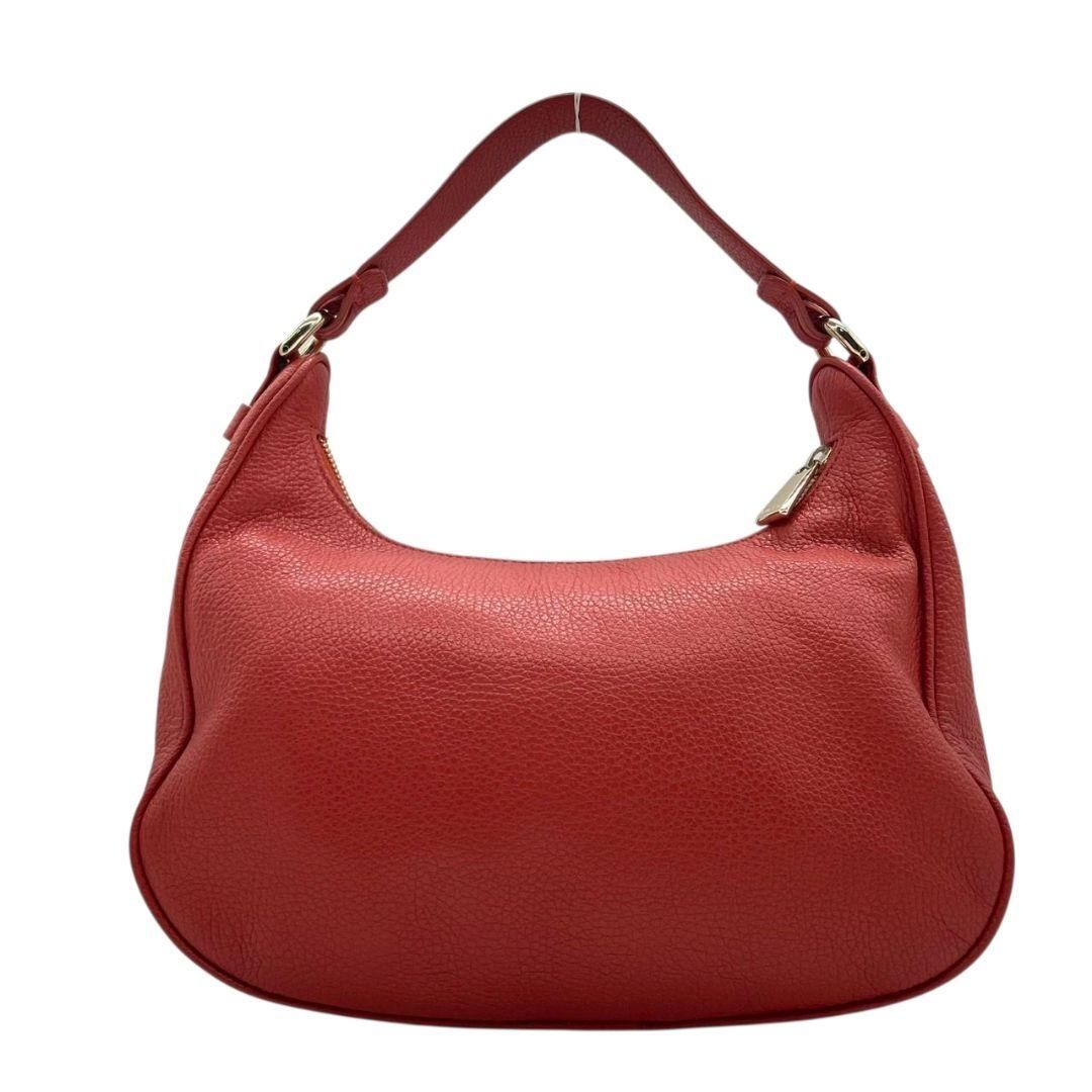 フルラ FURLA ハンドバッグ トートバッグ オレンジ レッド ホーボー