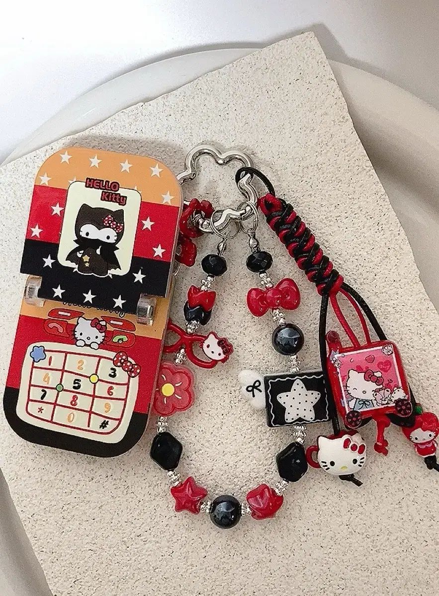 サンリオ ハローキティ フォンストラップ ハローキティ 90sフォン