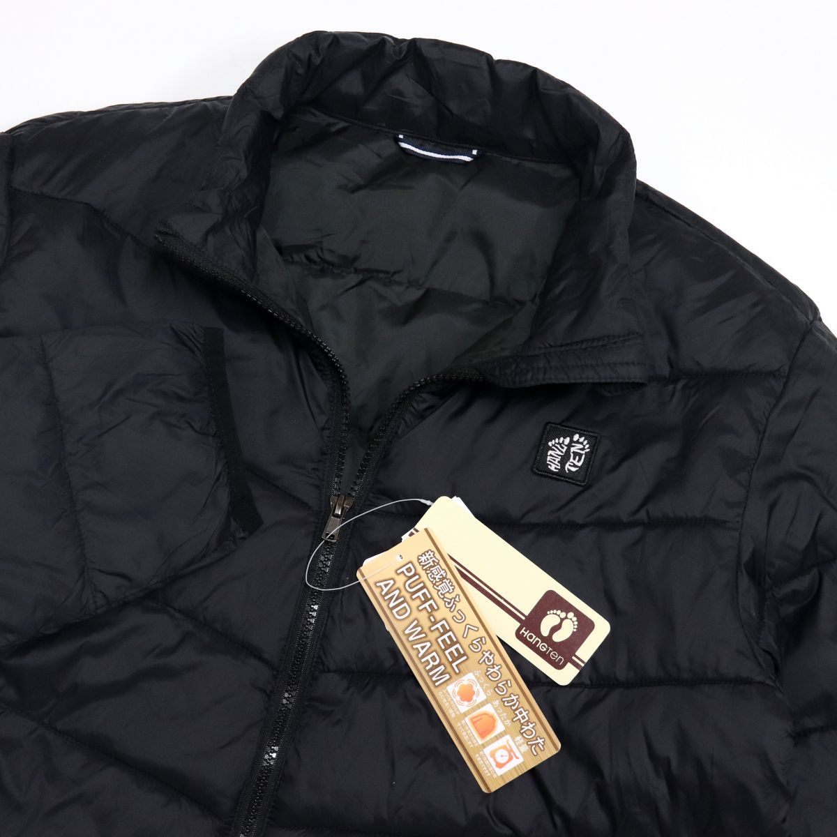☆ハンテン HANGTEN 新品 メンズ 軽量 ふっくら 中綿 ジャケット 