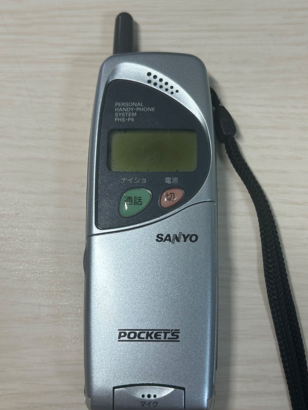 本物保証，SALE モックアップ SANYO POCKETS K173 PHS本体