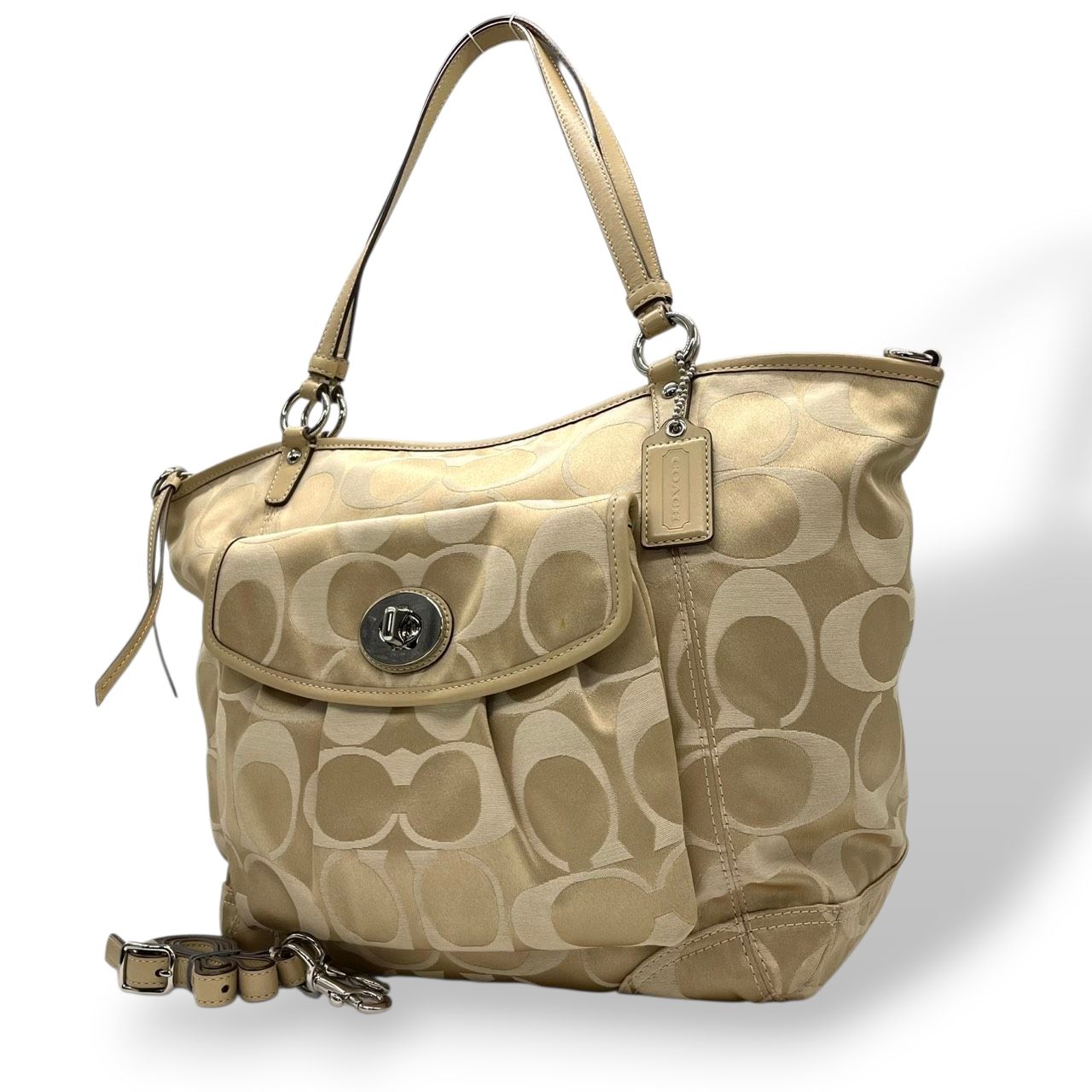 レディース 【美品】コーチ COACH ギャラリー トートバッグ ショルダー 