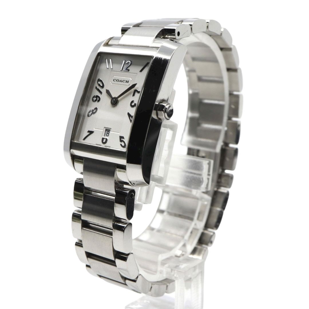 美品】コーチ COACH 腕時計 レディース レクタンギュラー 0243