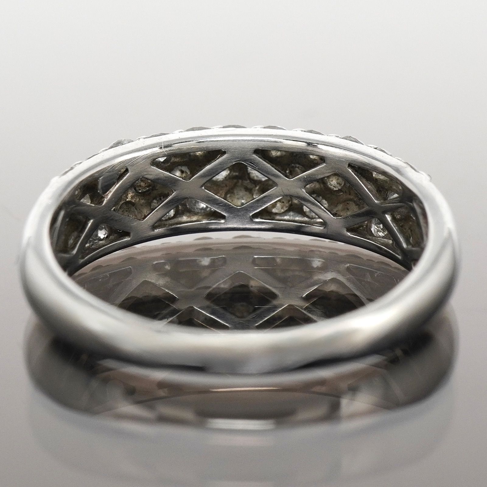 ダイヤ リング パヴェリング Pt900 D1.00ctプラチナ 指輪 新品仕上 ダイヤ リング パヴェ ダイヤモンド 指輪 Pt900 D1.00ctプラチナ