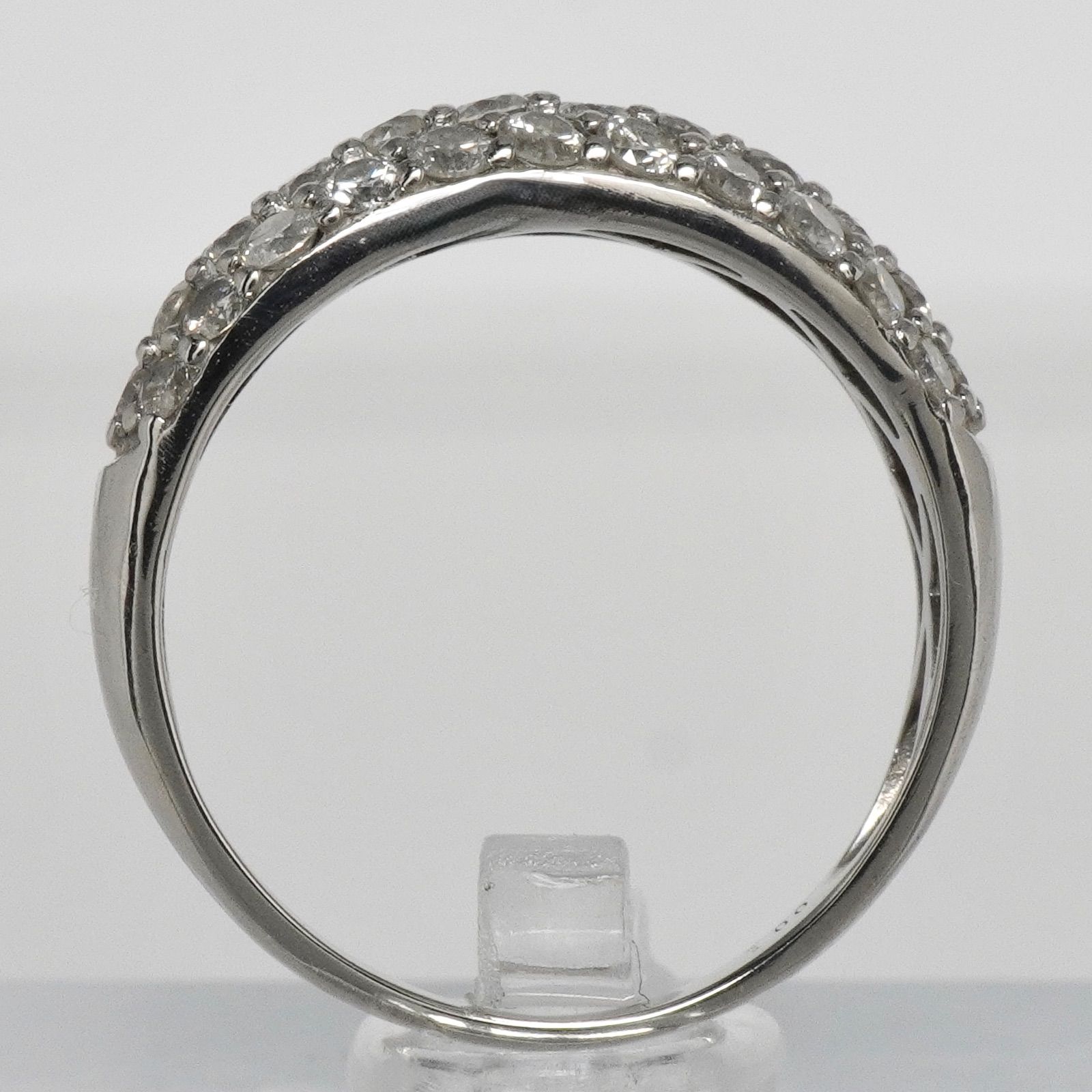 ダイヤ リング パヴェリング Pt900 D1.00ctプラチナ 指輪 新品仕上 楽天市場】Pt900【1.00ct】ダイヤモンド パヴェ リング【送料無料