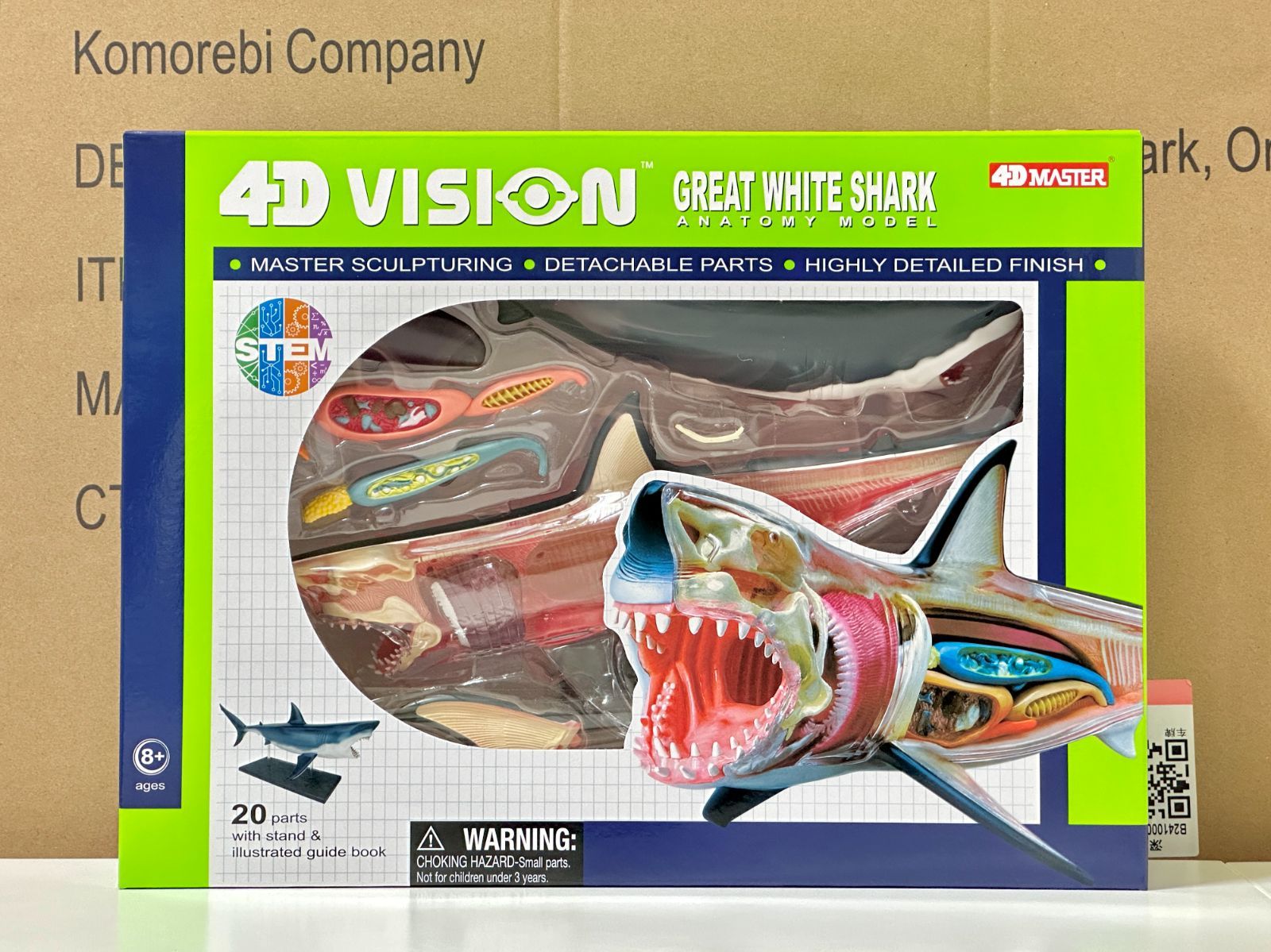 4D ビジョン ホホジロザメ 解剖モデル 4D VISION 622028 Great White