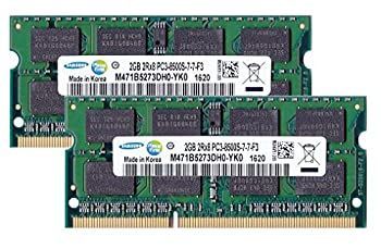 【】「非常に良い」サムスン純正 PC3-8500(DDR3-1066) SO-DIMM 2GB×2枚組 ノートPC用メモリ mac対応