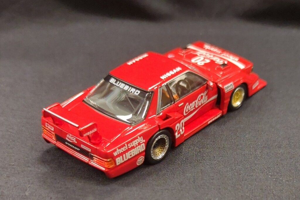 トミーテック　コカ・コーラ ブルーバード スーパーシルエット (1984年仕様) トミーテックコカ・コーラ ブルーバード スーパーシルエット (1984年仕様)