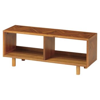 ヘント TVボード ブラウン