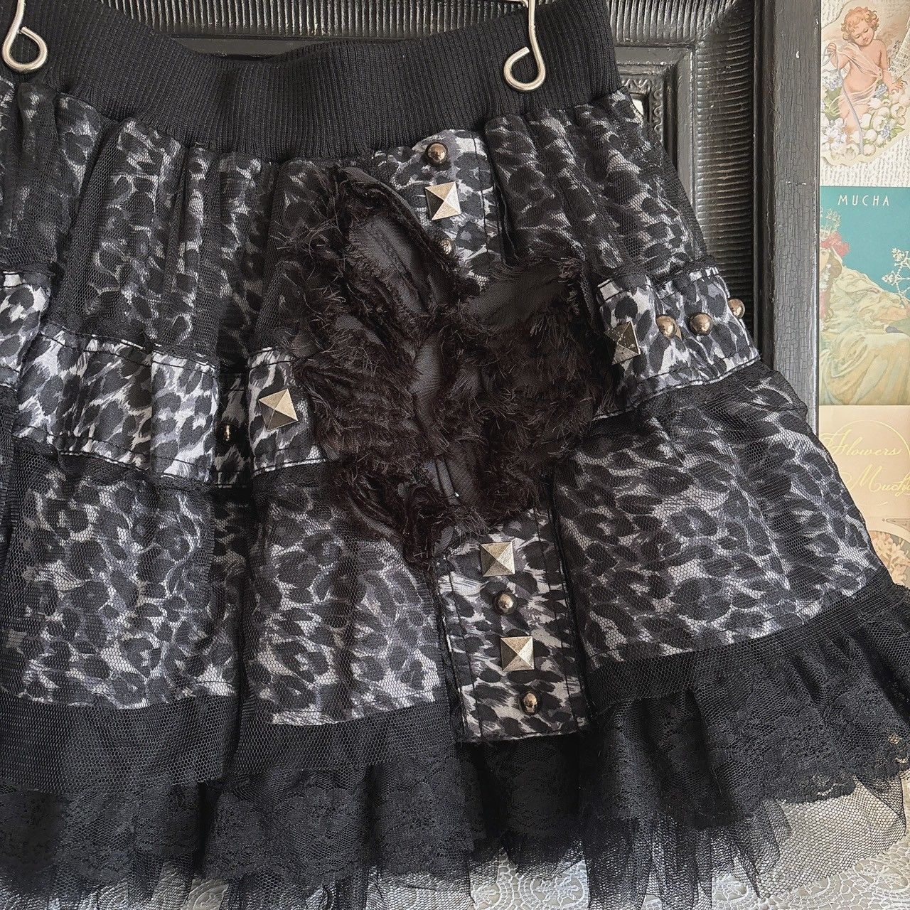 ALGONQUINS ヒョウ柄スカート - メルカリ