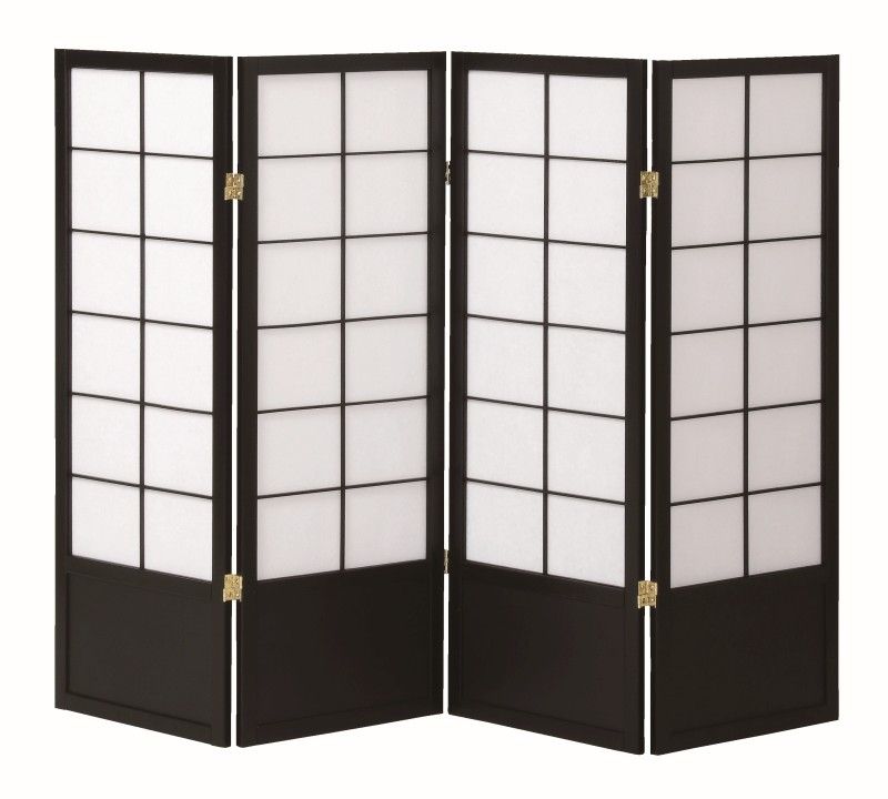 和風衝立4連 JP-S120-4 高さ120cm 弘益 JP-S120-4(NA)