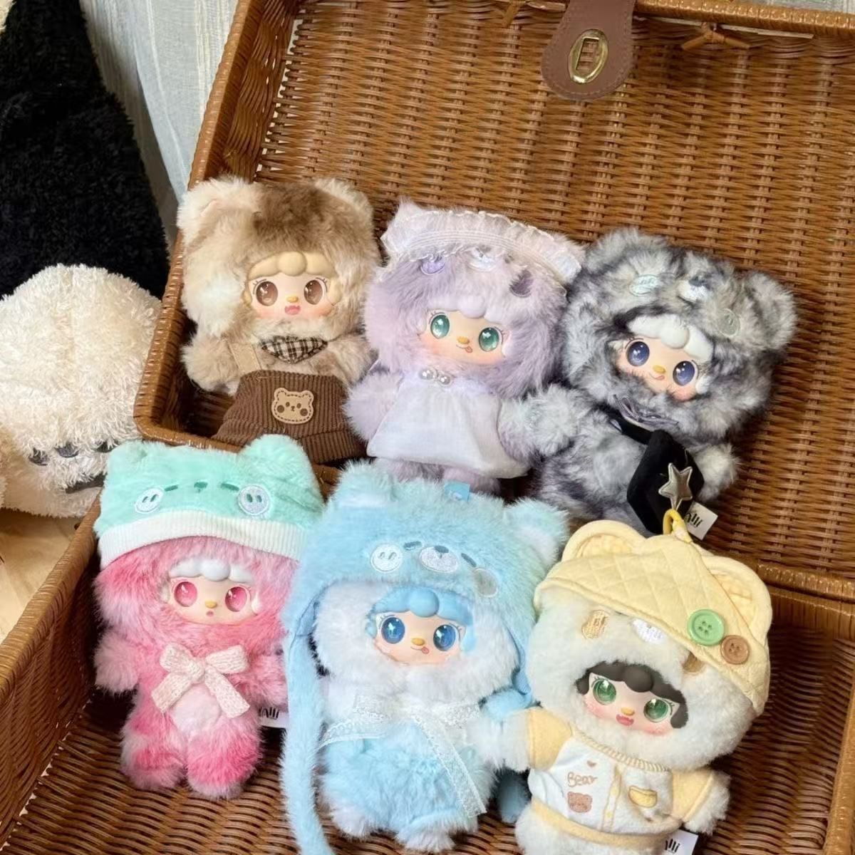 Yalli Studio 「Yooki：子熊冬眠計画」シリーズ ぬいぐるみストラップ