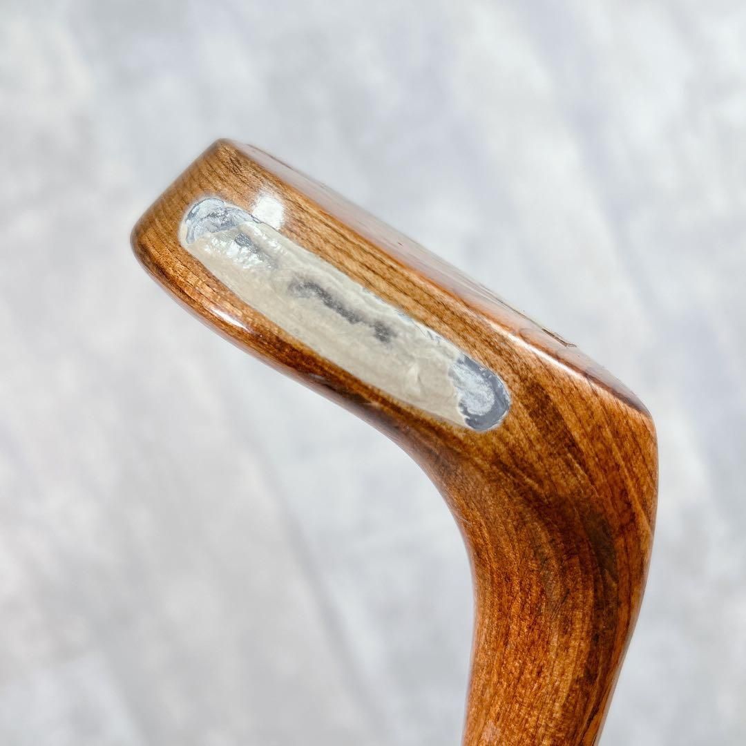 V275 GOLF CLASSICS ヴィンテージ 木製 ヒッコリー パター - メルカリ