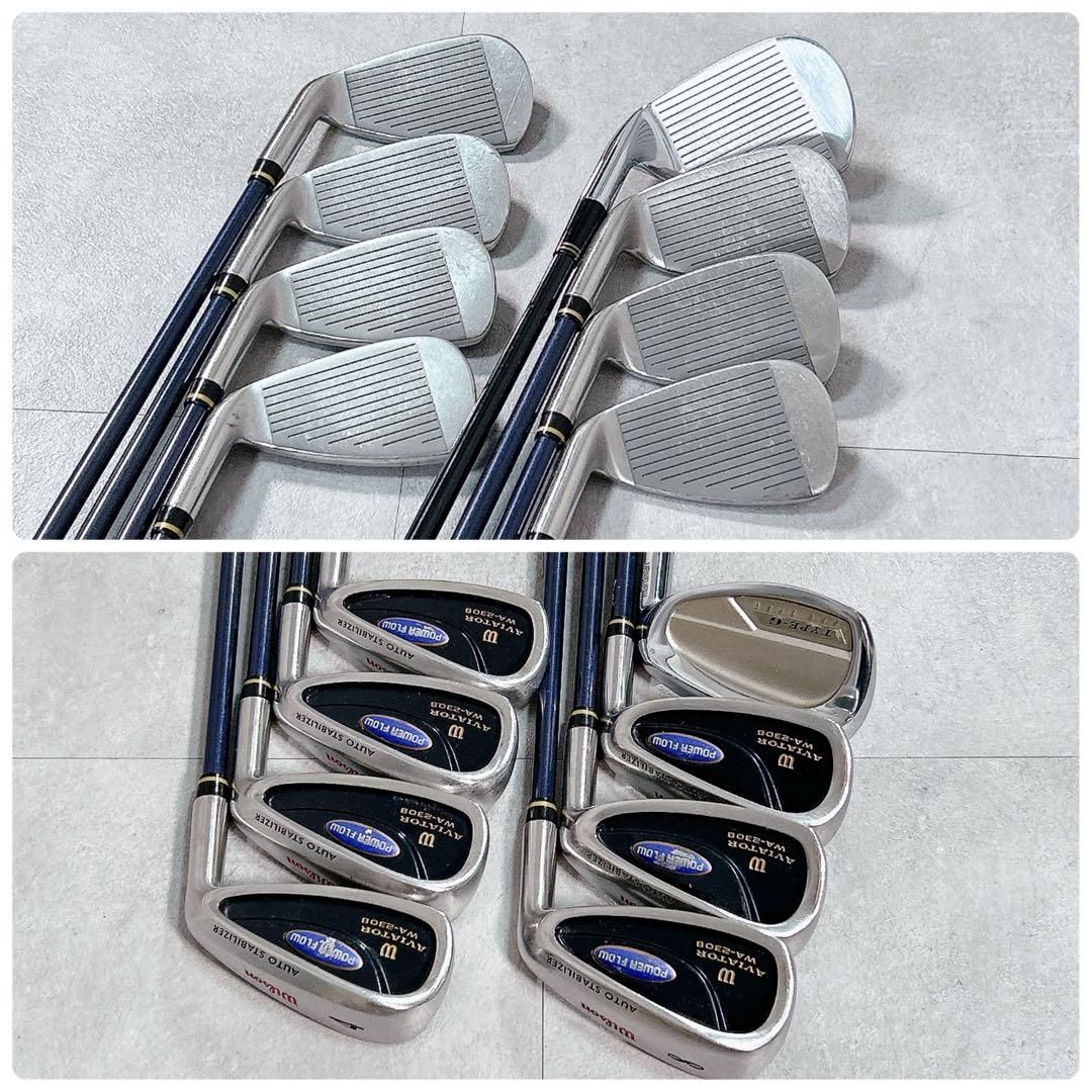 V165 ナイキ 他 メンズ ゴルフ クラブ セット 14点 V359 TSURUYA 他 メンズ ゴルフ クラブ セット 14点 オレンジ - メルカリ