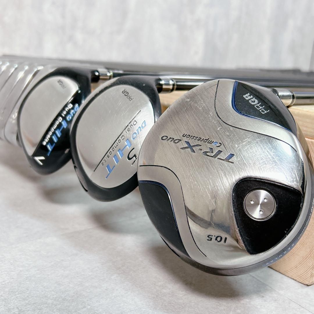 V235 PRGR プロギア メンズ ゴルフ クラブ セット 14点 初心者向け