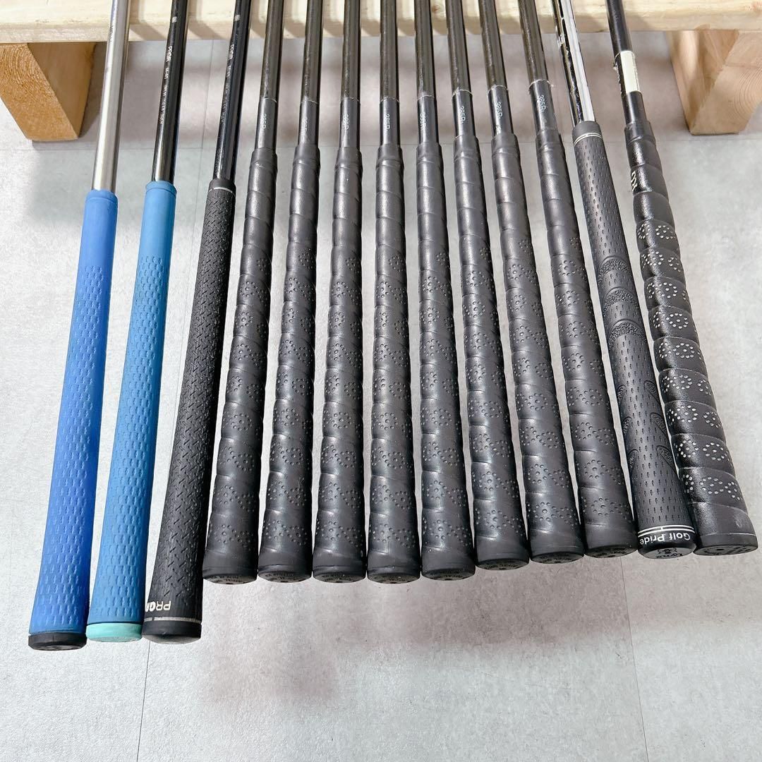 V235 PRGR プロギア メンズ ゴルフ クラブ セット 14点 初心者向け