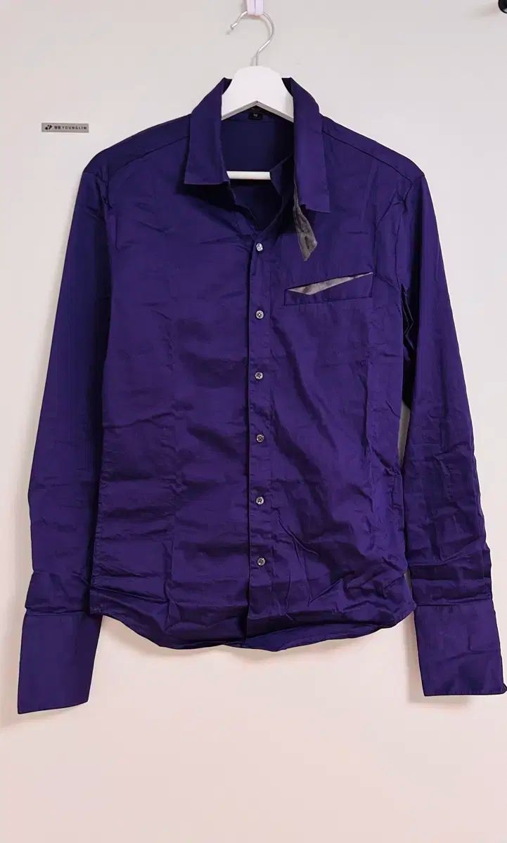 新作登場，低価 WOOYOUNGMI ウーヨンミ 1世代 PURPLE パープル シャツ 