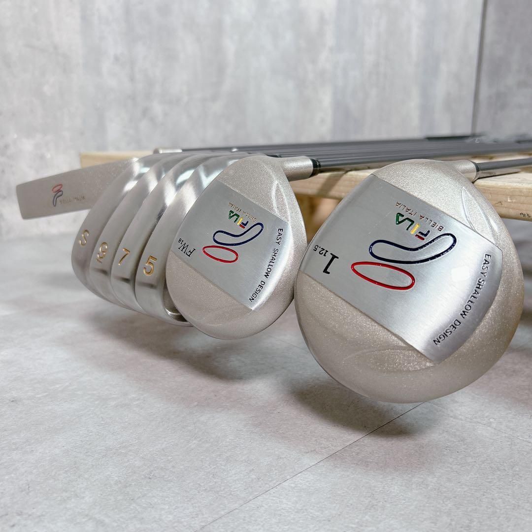 V358 FILA フィラ レディース ゴルフ クラブ セット 8点 かわいい V358 FILA フィラ レディース ゴルフ クラブ セット 8点 かわいい