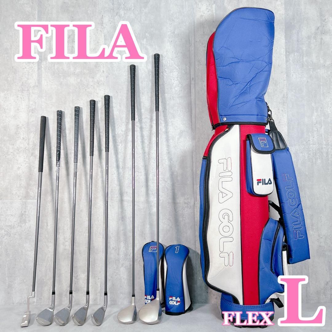 V358 FILA フィラ レディース ゴルフ クラブ セット 8点 かわいい V358 FILA フィラ レディース ゴルフ クラブ セット 8点 かわいい