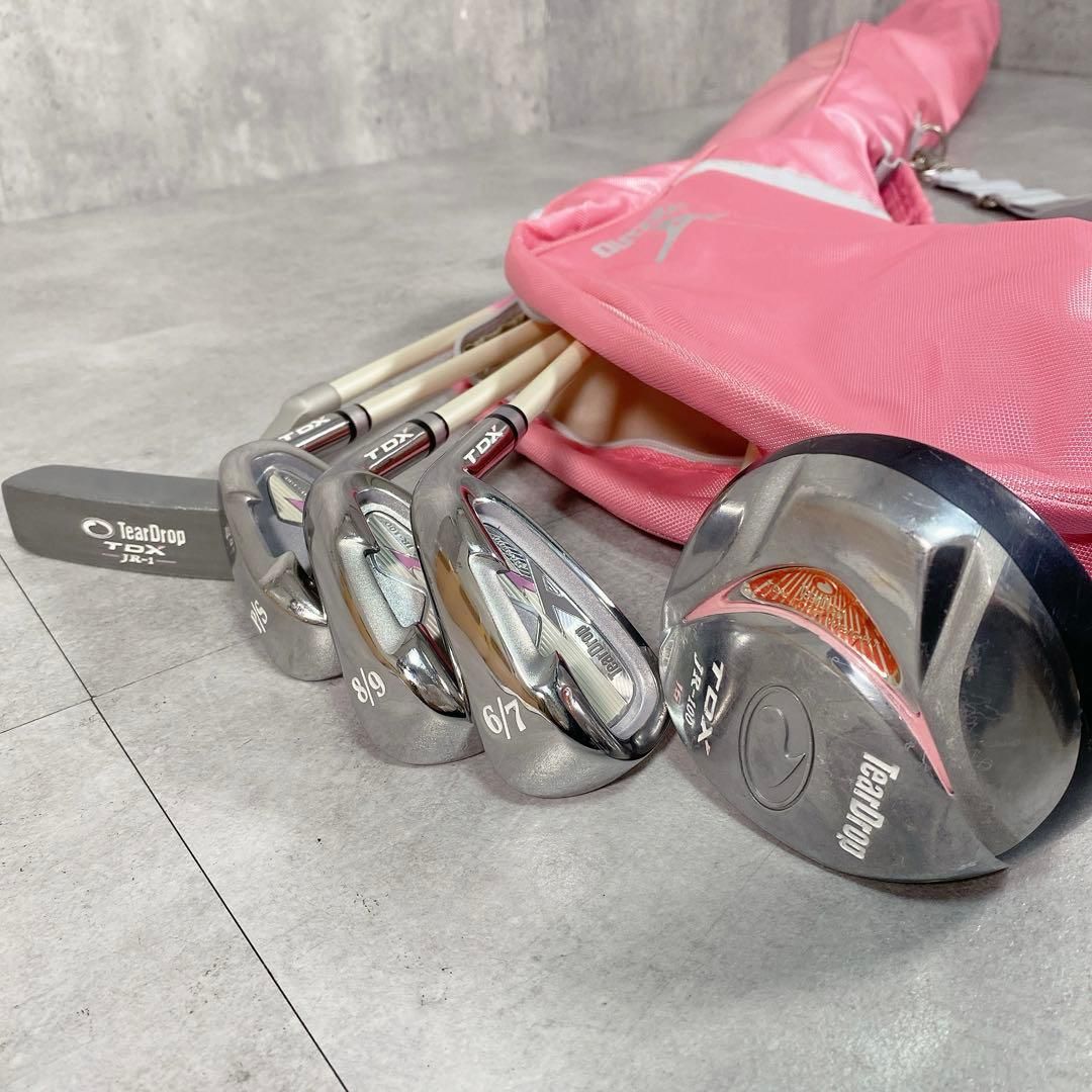 V324 Tear Drop ミズノ ジュニア ゴルフ クラブ セット 子供用 - メルカリ