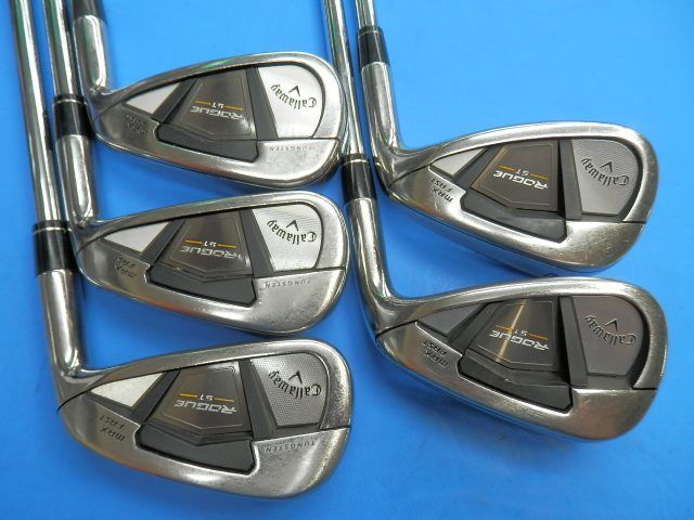 アイアンセット 即決 W97 激飛び キャロウェイ ローグ ST MAX