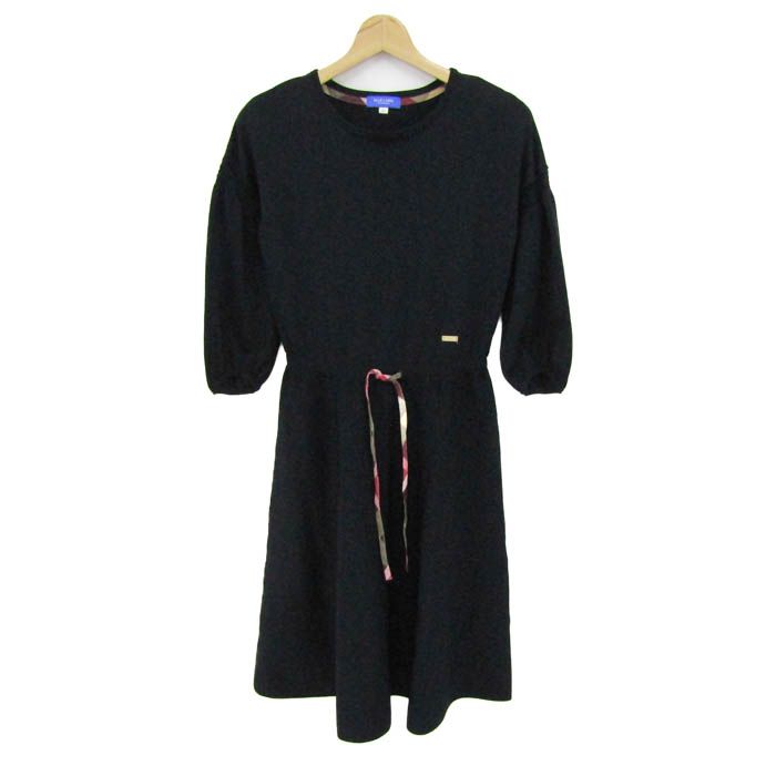 ブルーレーベルクレストブリッジ ワンピース 7分袖 ブランド トップス