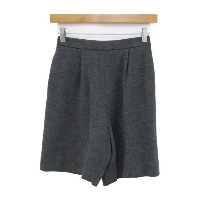 フォクシー ショートパンツ キュロットスカート ウール100% ブランド
