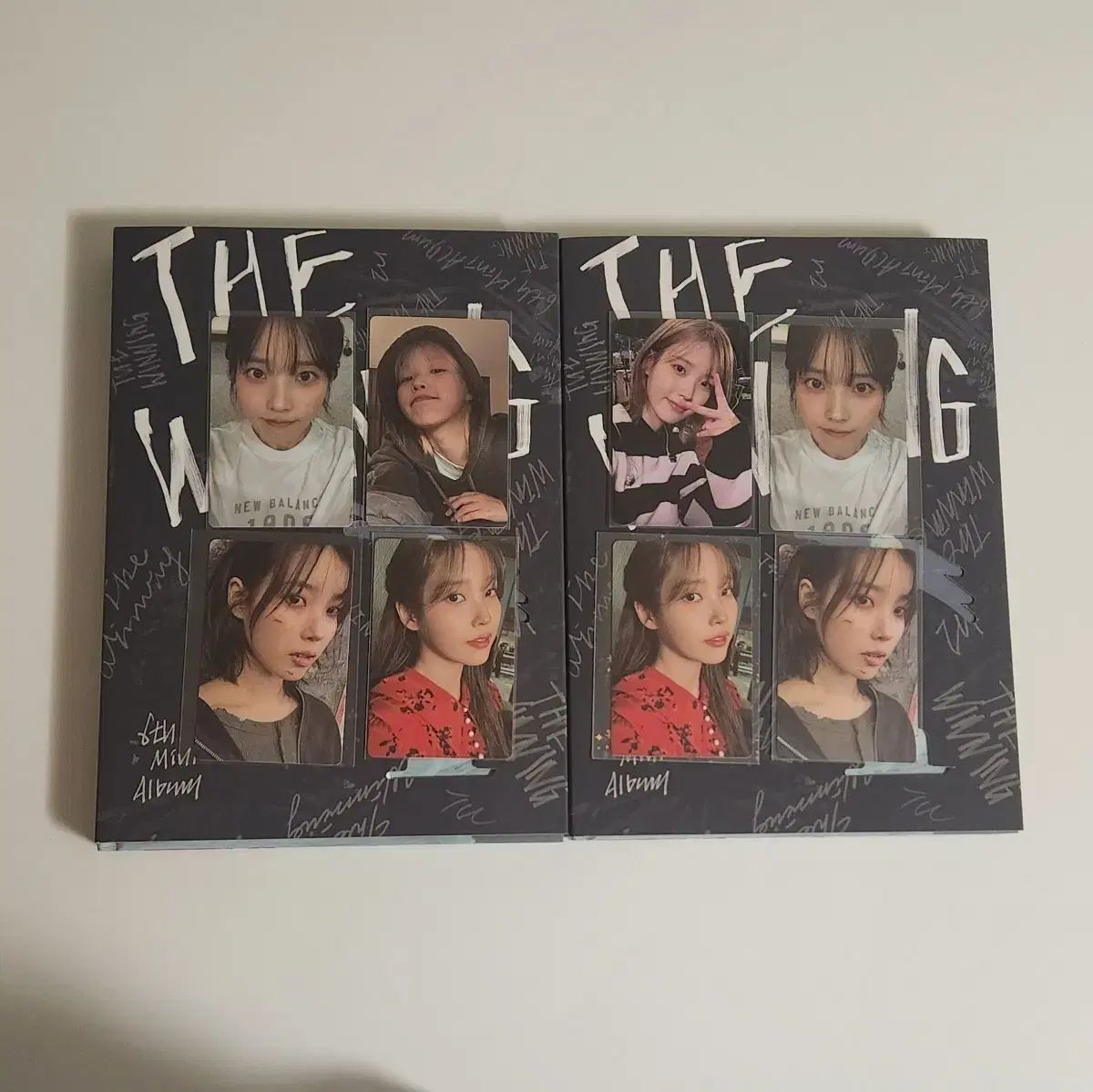 IU アルバム トレカ　セット IU ザ・ウィニング アルバム フルセット まとめ トレカ 特典 - メルカリ