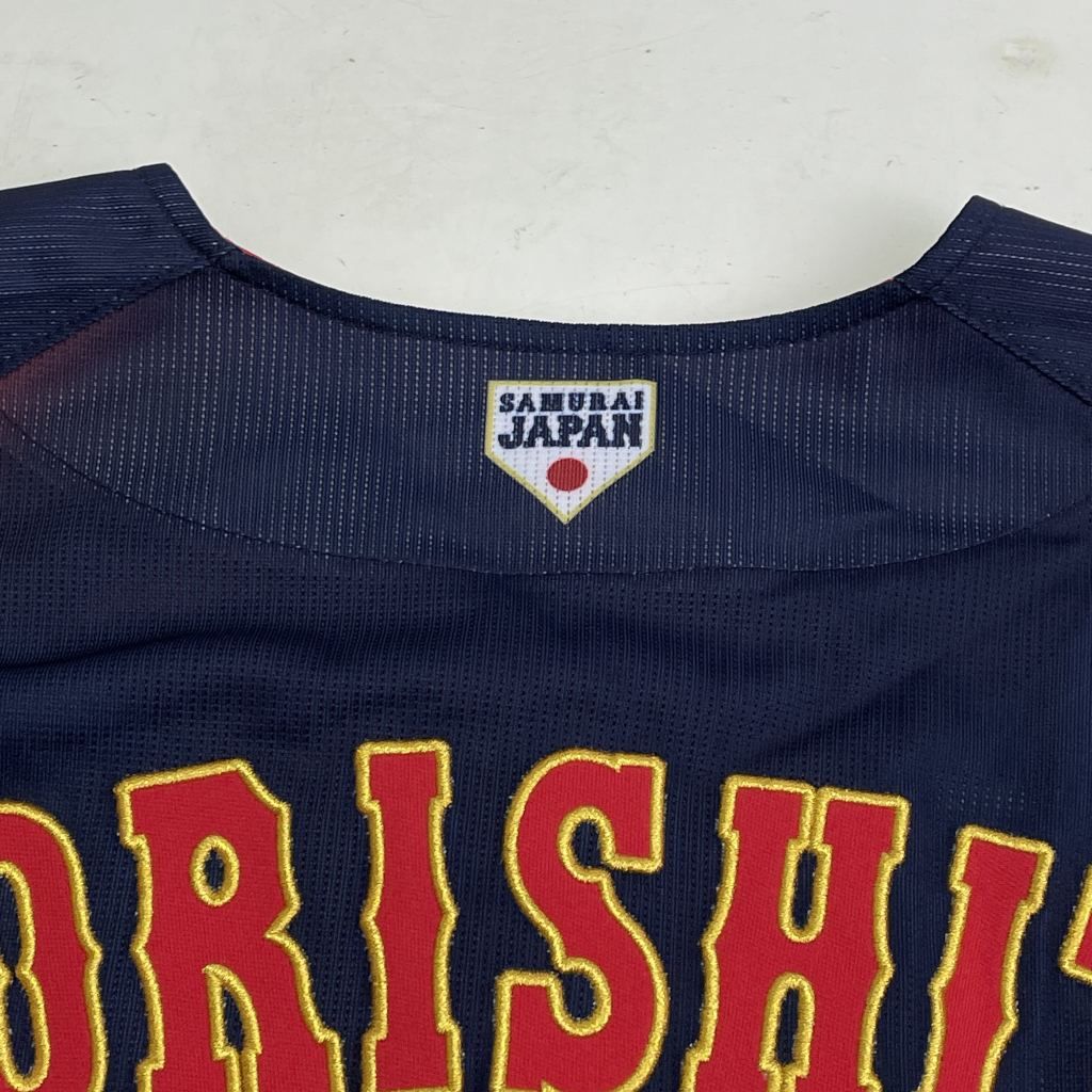 01w-5143 〇 MIZUNO ミズノ SAMURAI JAPAN 侍ジャパン 背番号1番 森下