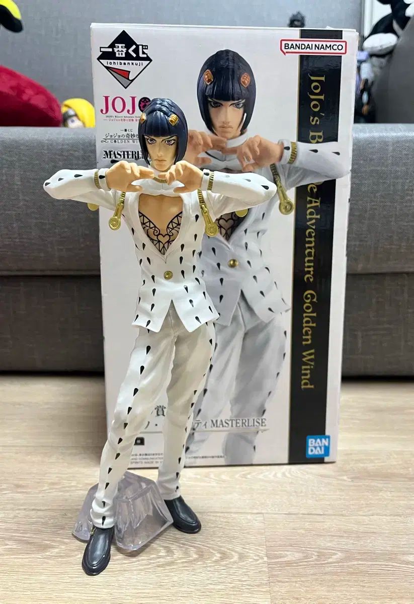 ジョジョの奇妙な冒険 一番くじ B賞 ブローノ・ブチャラティ B賞 ブローノ・ブチャラティ MASTERLISE 一番くじ ジョジョの奇妙な