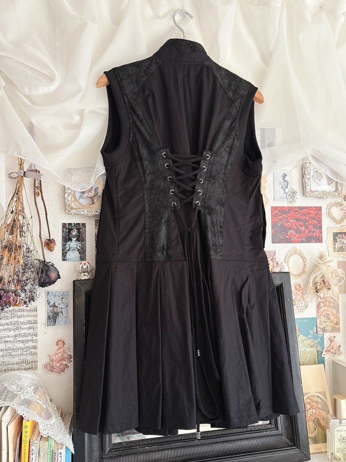 Qutie Frash ミリタリーロングベストジャケット - メルカリ