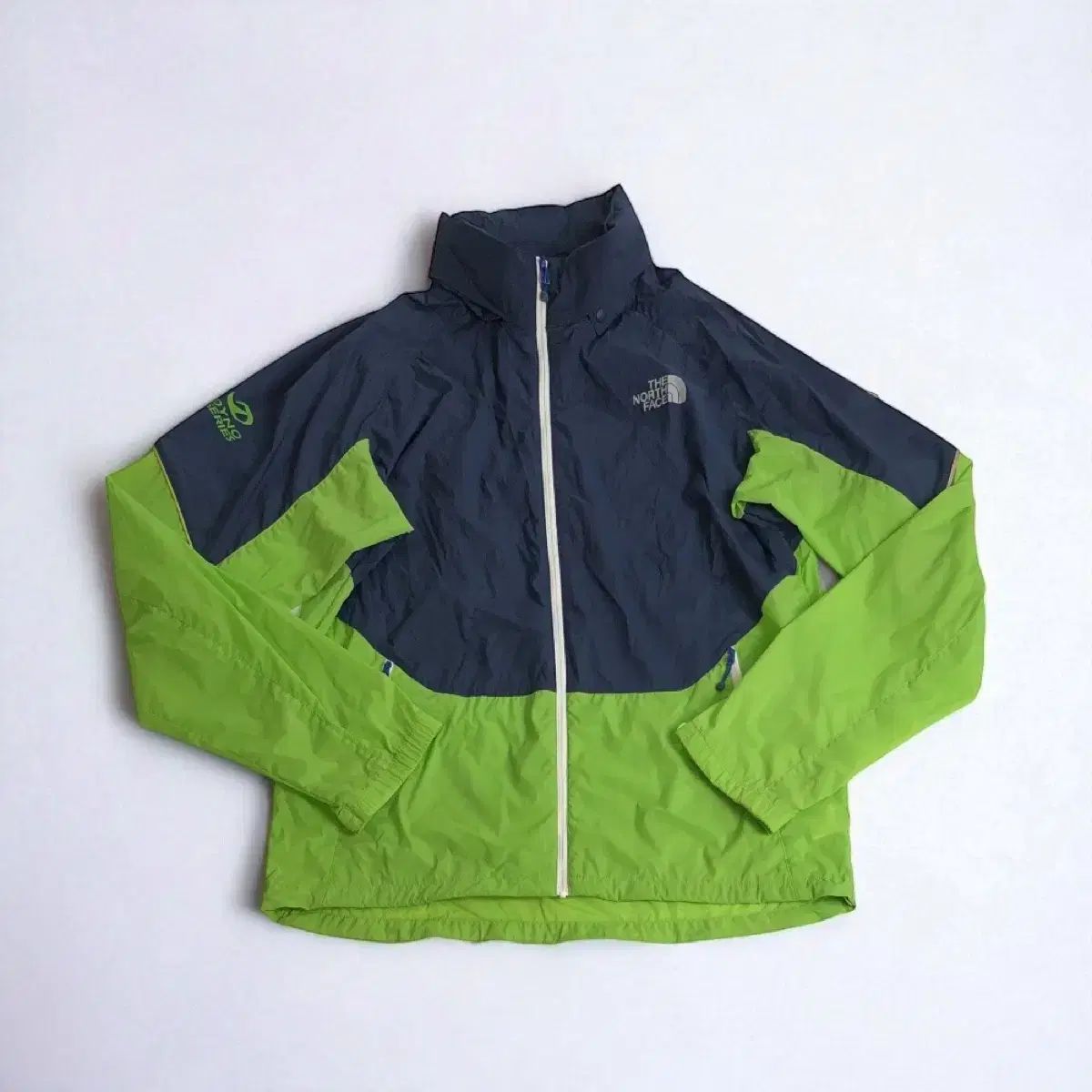 THE NORTH FACE ザノースフェイス ウィンドブレーカー ネイビー/ライム