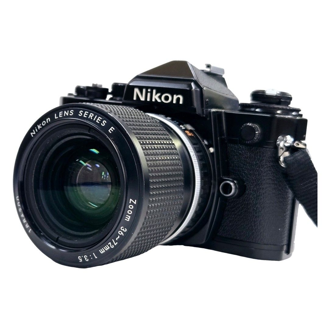 良品】 NIKON ニコン FE SERIES E AI-S 36-72mm ボディ レンズセット
