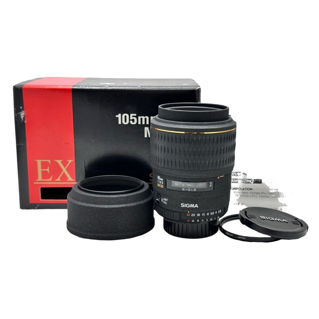 SIGMA シグマ 105 mm F 2.8 D EX MACRO 20707