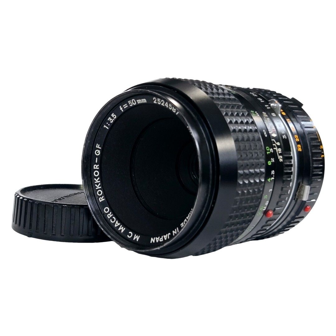 希少ミノルタ Macro Rokkor QF 50mm f3.5 L39 : Minolta 希少 ミノルタ