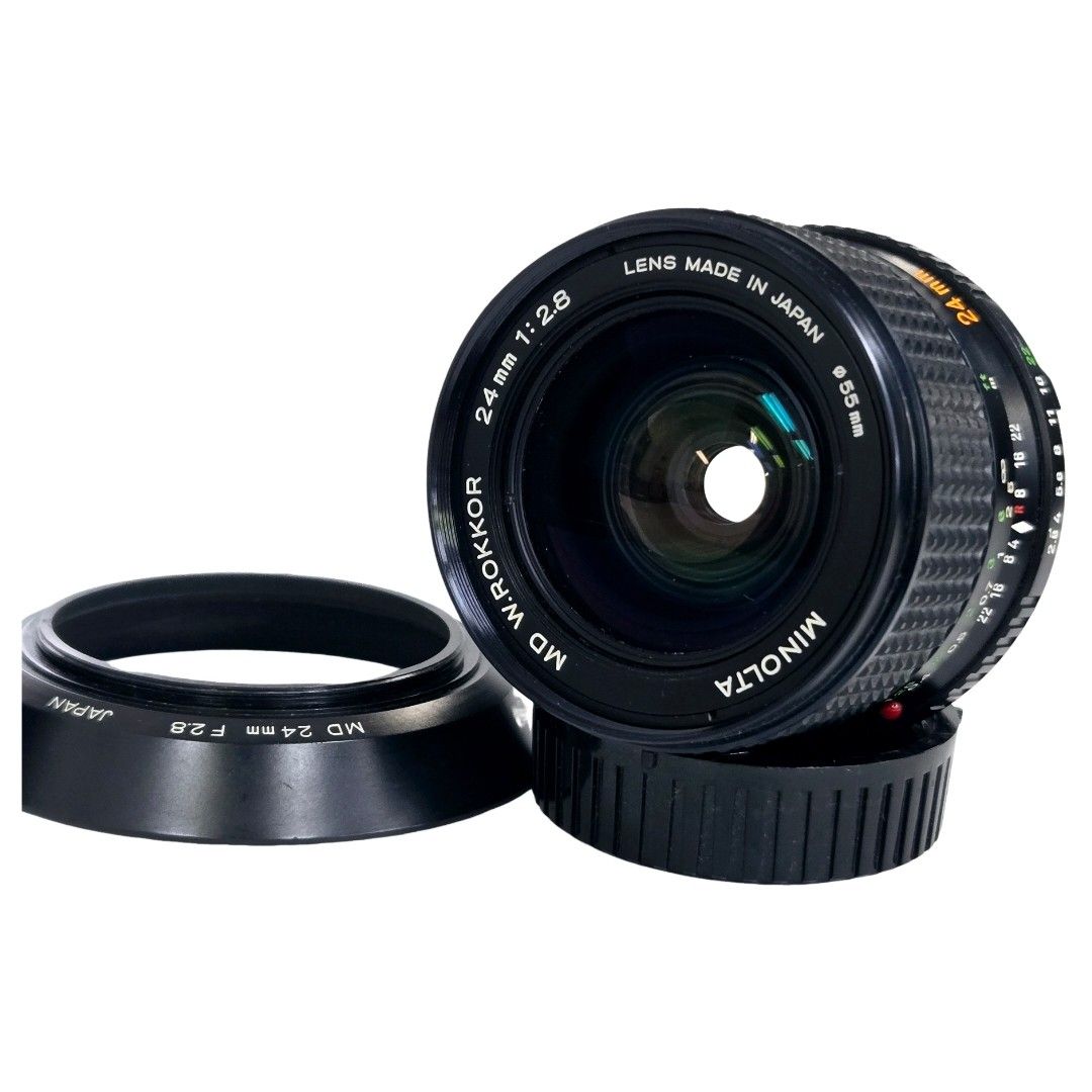 MINOLTA ミノルタ MD W.ROKKOR 24 mm F 2.8 20722