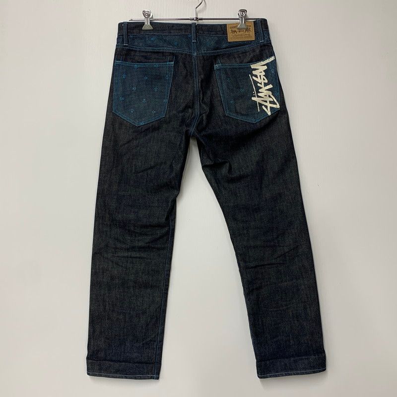 中古品】 STUSSY ROUGH&RUGGED DENIM ステューシー ラフアンドラゲッド