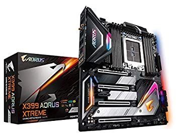 【中古】「非常に良い」GIGABYTE X399 AORUS XTREME E-ATX マザーボード[Ryzen Threadripper対応] MB4584