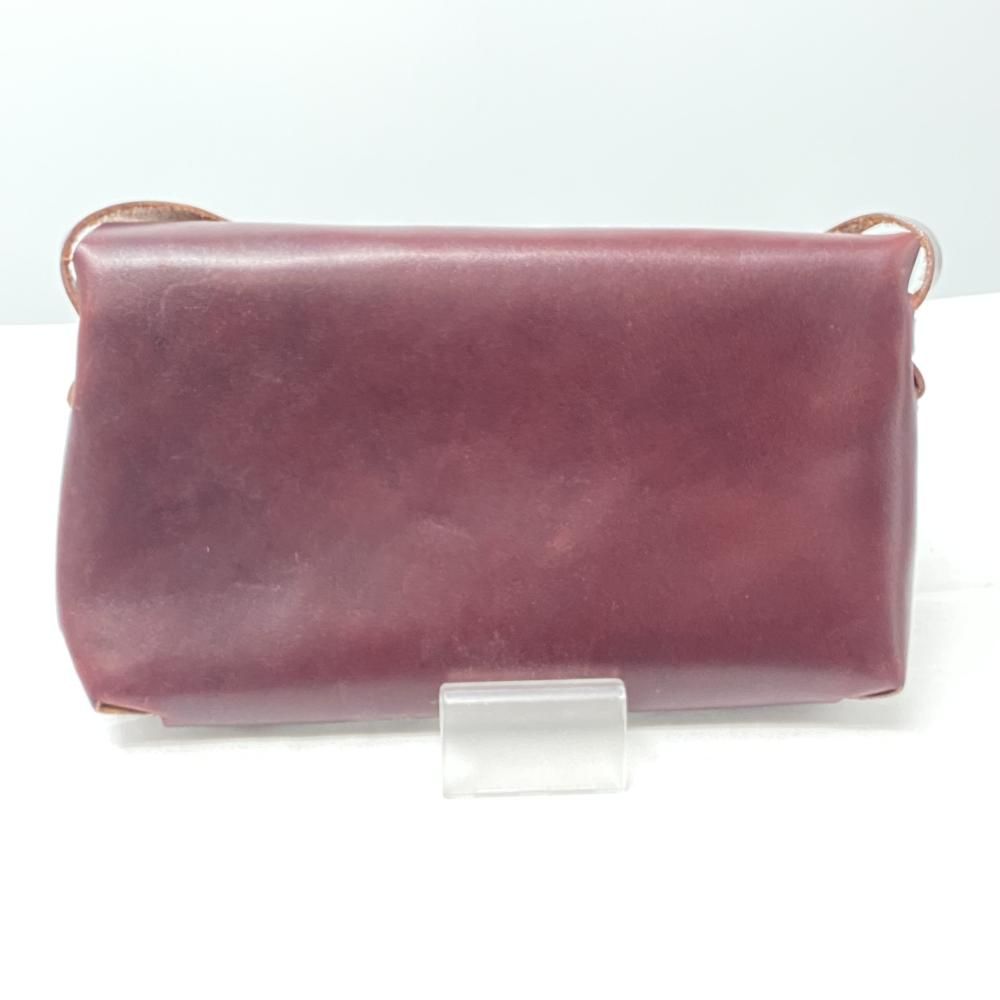 【中古】所作 レザーショルダーバッグ　ブラウン ショサ[17][240017734970] 中古】所作 レザーショルダーバッグ ブラウン ショサ[17][240017734970