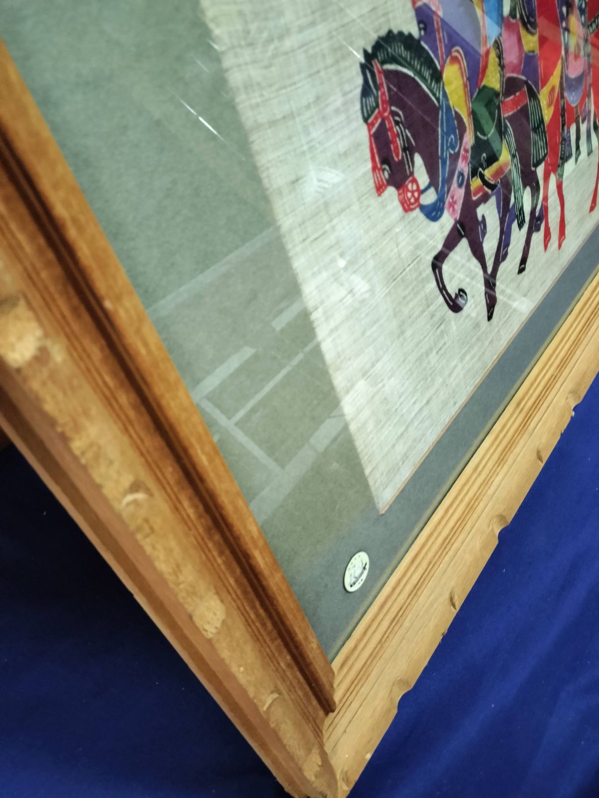 アンティーク】 琉球紅型 群馬 沖縄 伝統的 染物 文化 - メルカリ