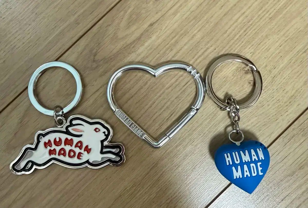 正規品 HUMAN MADE(ヒューマンメイド) キーホルダー 3個まとめ売り