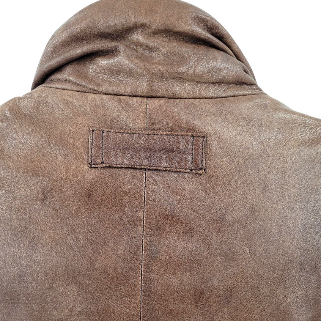 鹿皮革ジャケット