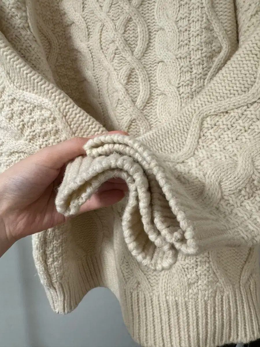  ザ バーネット The Barnnet ケーブルニット lattice 長袖 ニット セーター